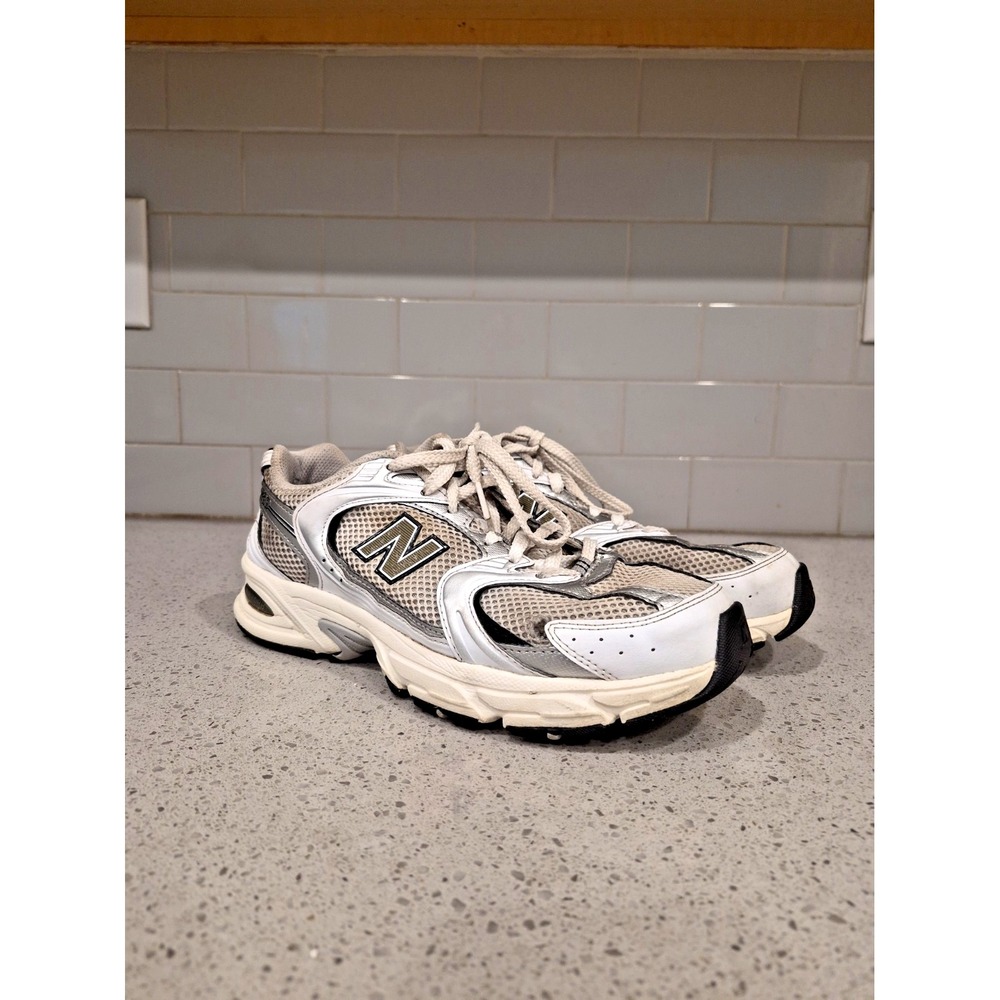 New Balance 530 Mesh Sneakers In Grey Black - Unisex Size W7.5 (U530ESA)